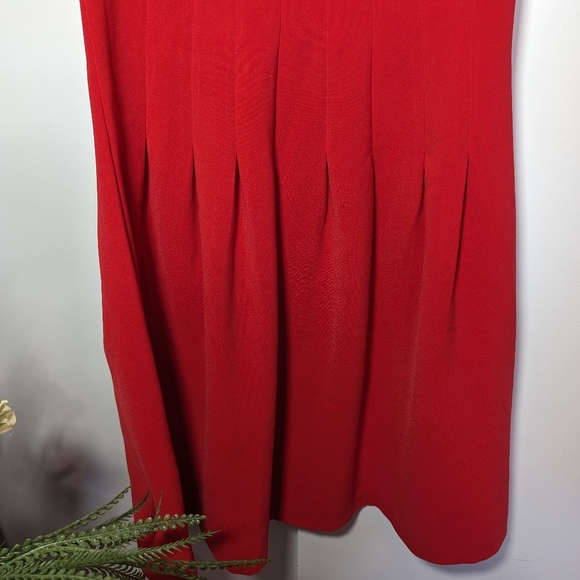 H&M Red Fit and Flare dress size 10 - Picture 2 of 10